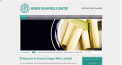 Desktop Screenshot of huseinsugarmills.com